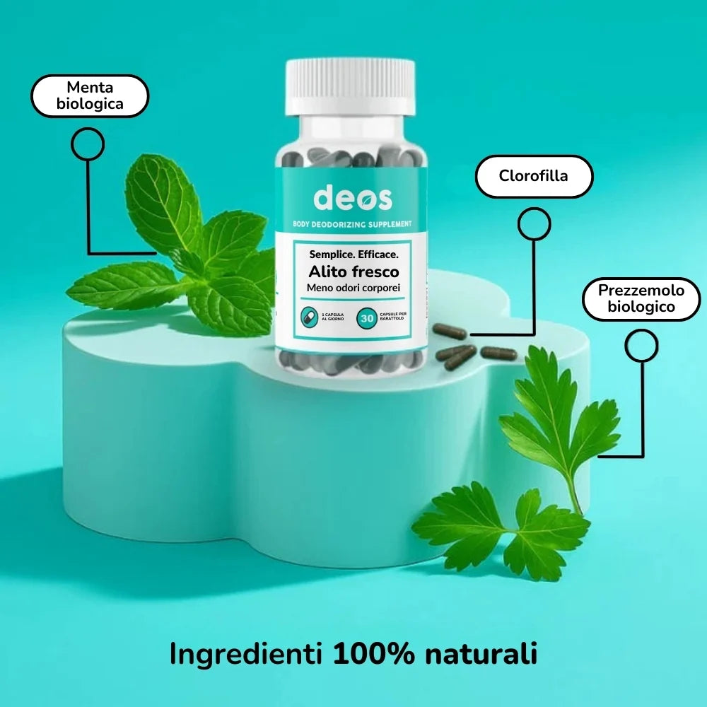 DEOS – integratore contro i cattivi odori