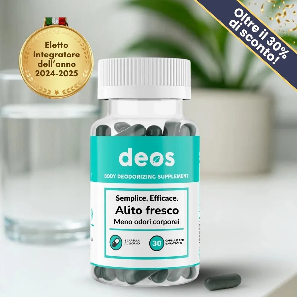 DEOS – integratore contro i cattivi odori
